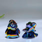 1.4" Aura Dark Rainbow Black Obsidian Carvings of Nightmare before Christmas Wholesale