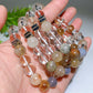 10mm Mixed Crystal Bracelet with Chain Decor Crystal Healing Bulk Wholesale