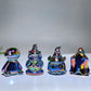 2.0"-2.5" Aura Dark Rainbow Black Obsidian Carving for Halloween Wholesale