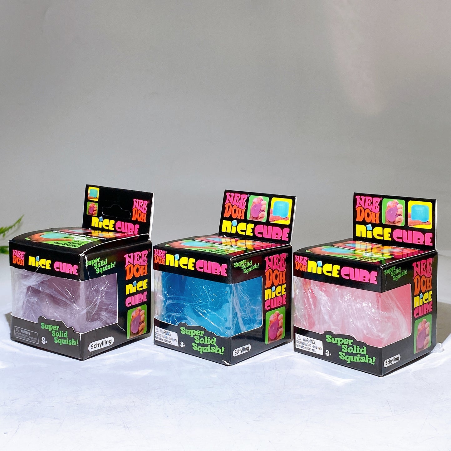 2.0" Squishy Toy Cube Stress Relief Toy Crystal Wholesale