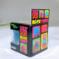 2.0" Squishy Toy Cube Stress Relief Toy Crystal Wholesale