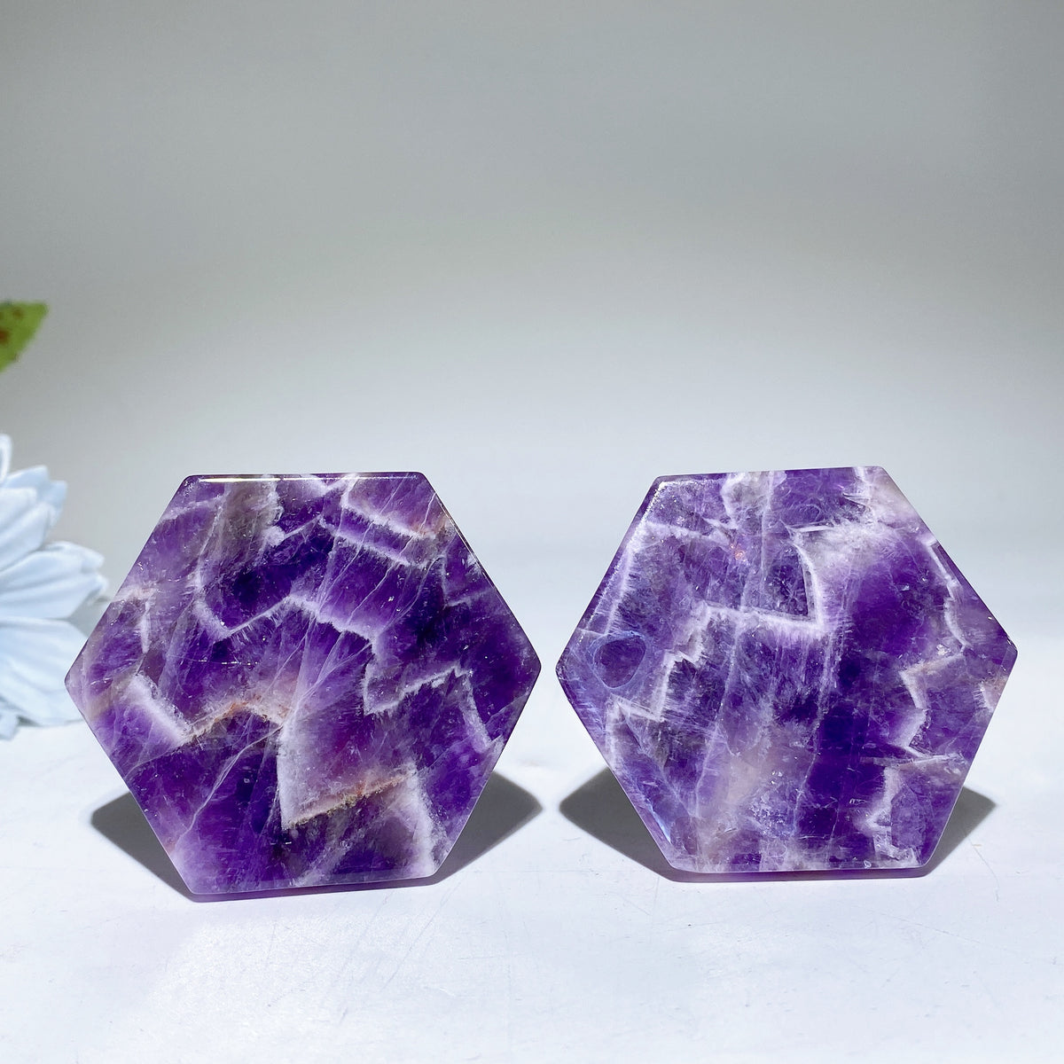Natural Crystal Hexagon Phone Holder Wholesale
