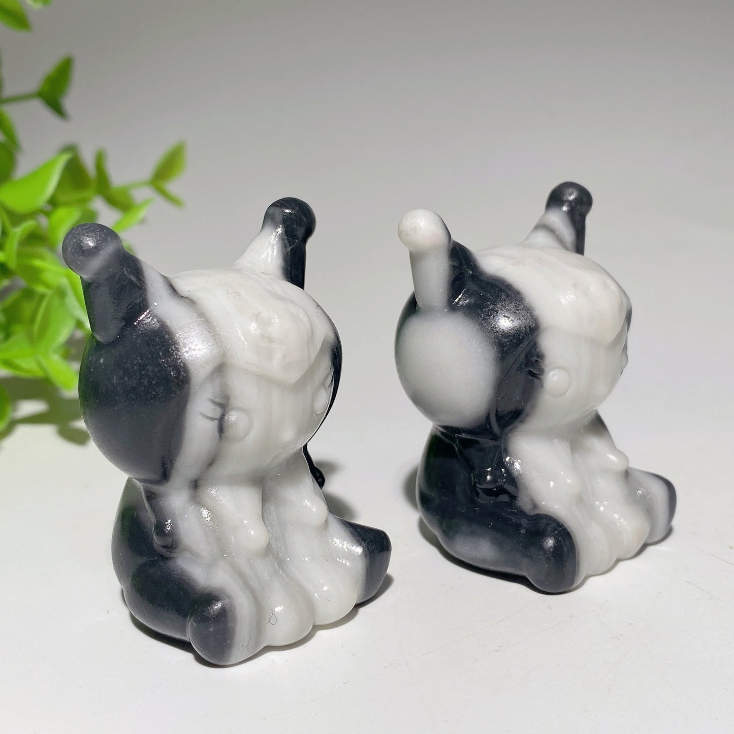 2.0" Taiji Stone Kuromi Carvings Bulk Wholesale