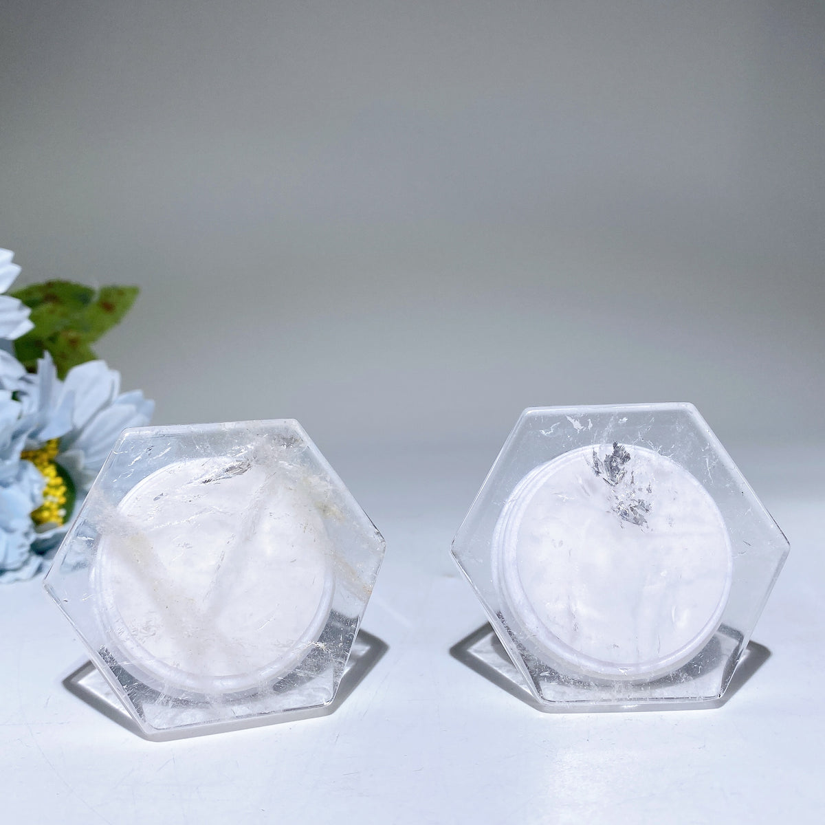 Natural Crystal Hexagon Phone Holder Wholesale
