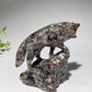 3.0"-3.5" Jade Yooperlite Wolf Carvings Bulk Wholesale