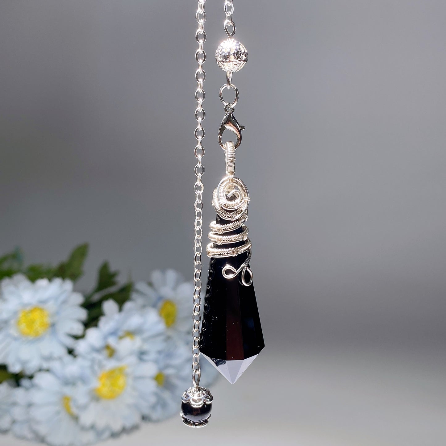 29cm Crystal Pendulum Crystal Healing Bulk Wholesale