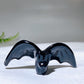 3.5" Black Obsidian Bat Carving for Halloween Wholesale