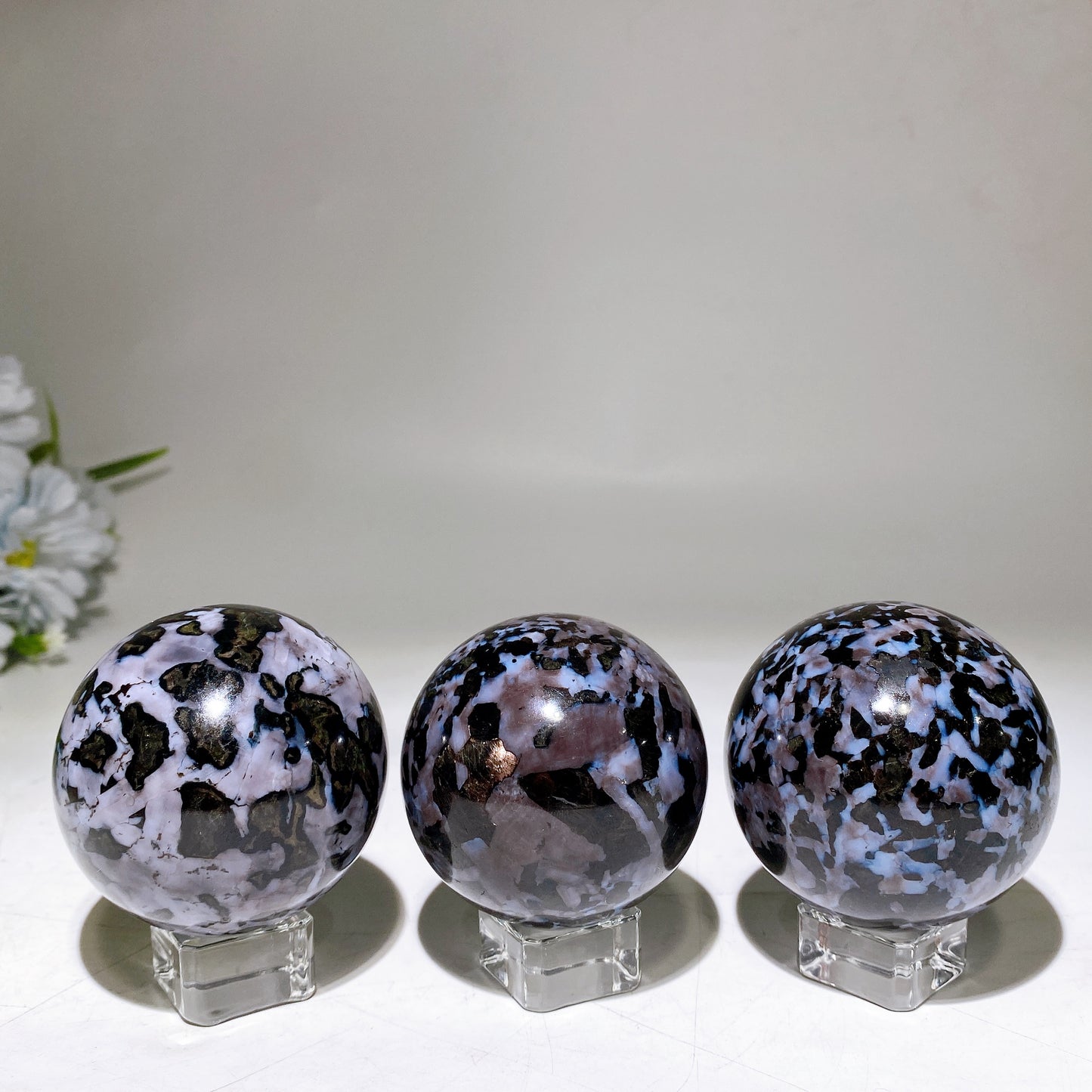 2.0"-2.3" Indigo Gabrro Sphere Crystal Healing Bulk Wholesale