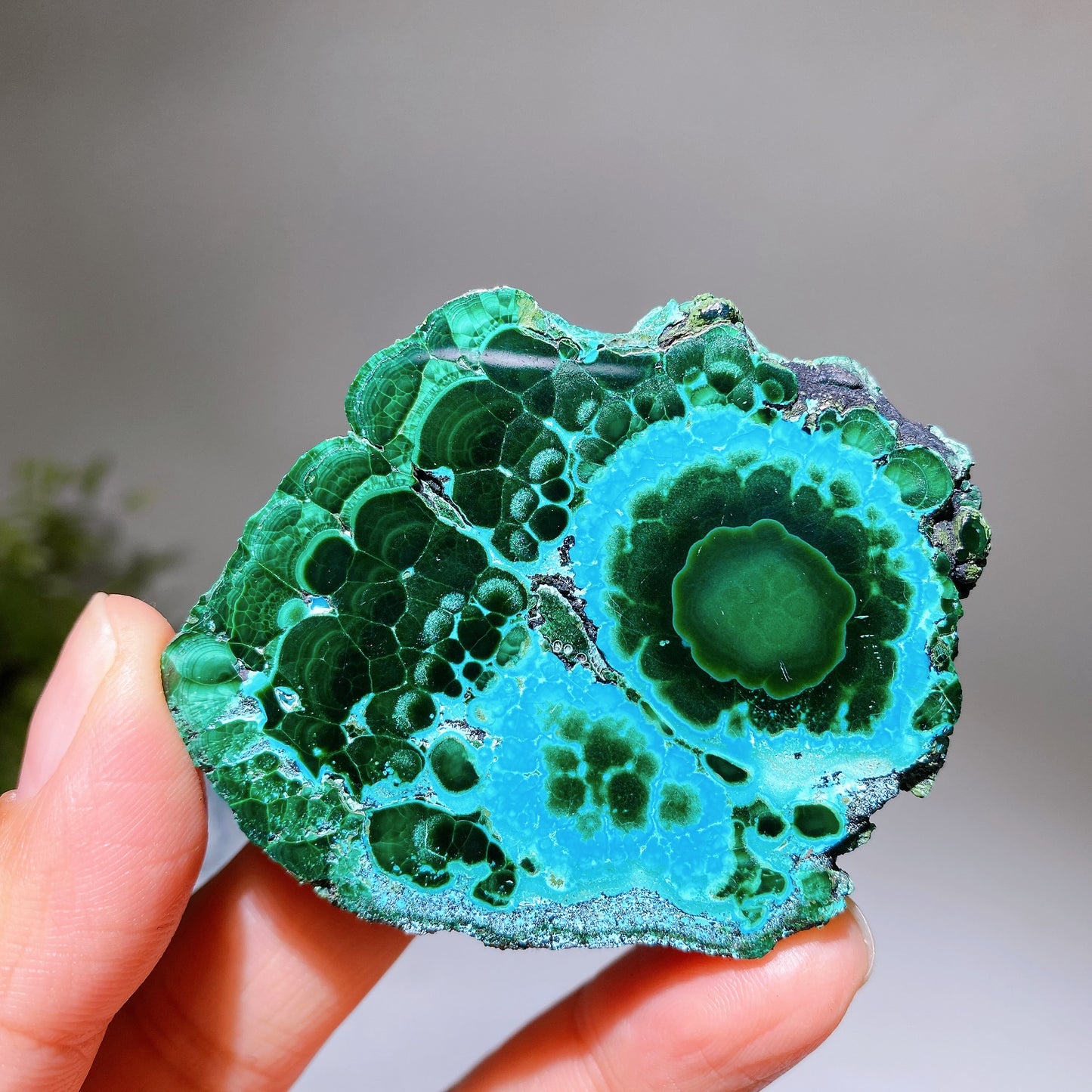 Natural Malachite Slab Crystal Healing Bulk Wholesale