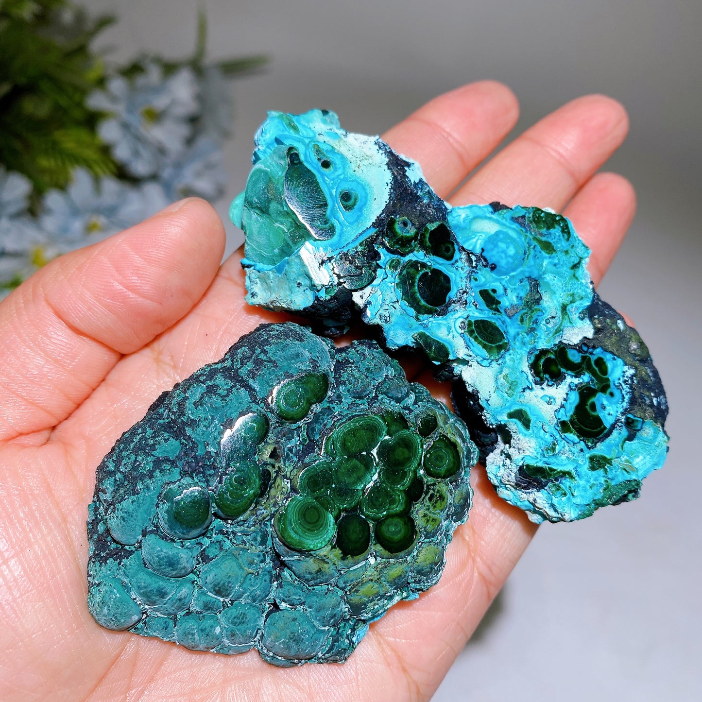 Natural Malachite Slab Crystal Healing Bulk Wholesale
