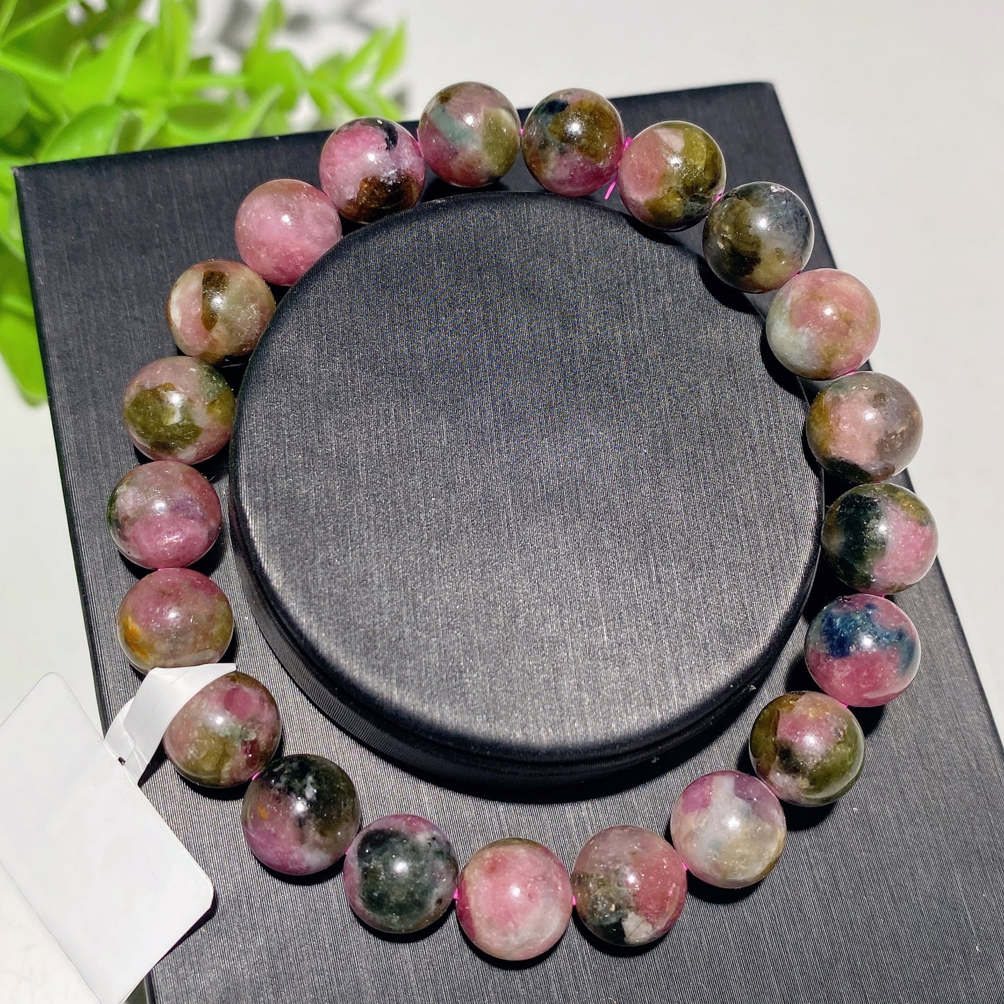 9mm  Watermelon Tourmaline Charoite Bracelet Bulk Wholesale