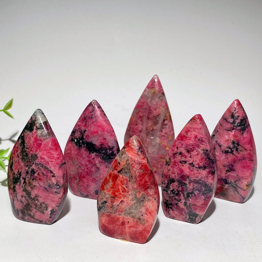 2.0"-3.5" Rhodonite Free Form Crystal Healing Bulk Wholesale