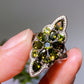 Cooper Silver Plated Zicorn Ring Crystal Healing Bulk Wholesale
