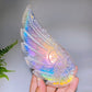 Aura Clear Quartz Wing with Stand Wholesale