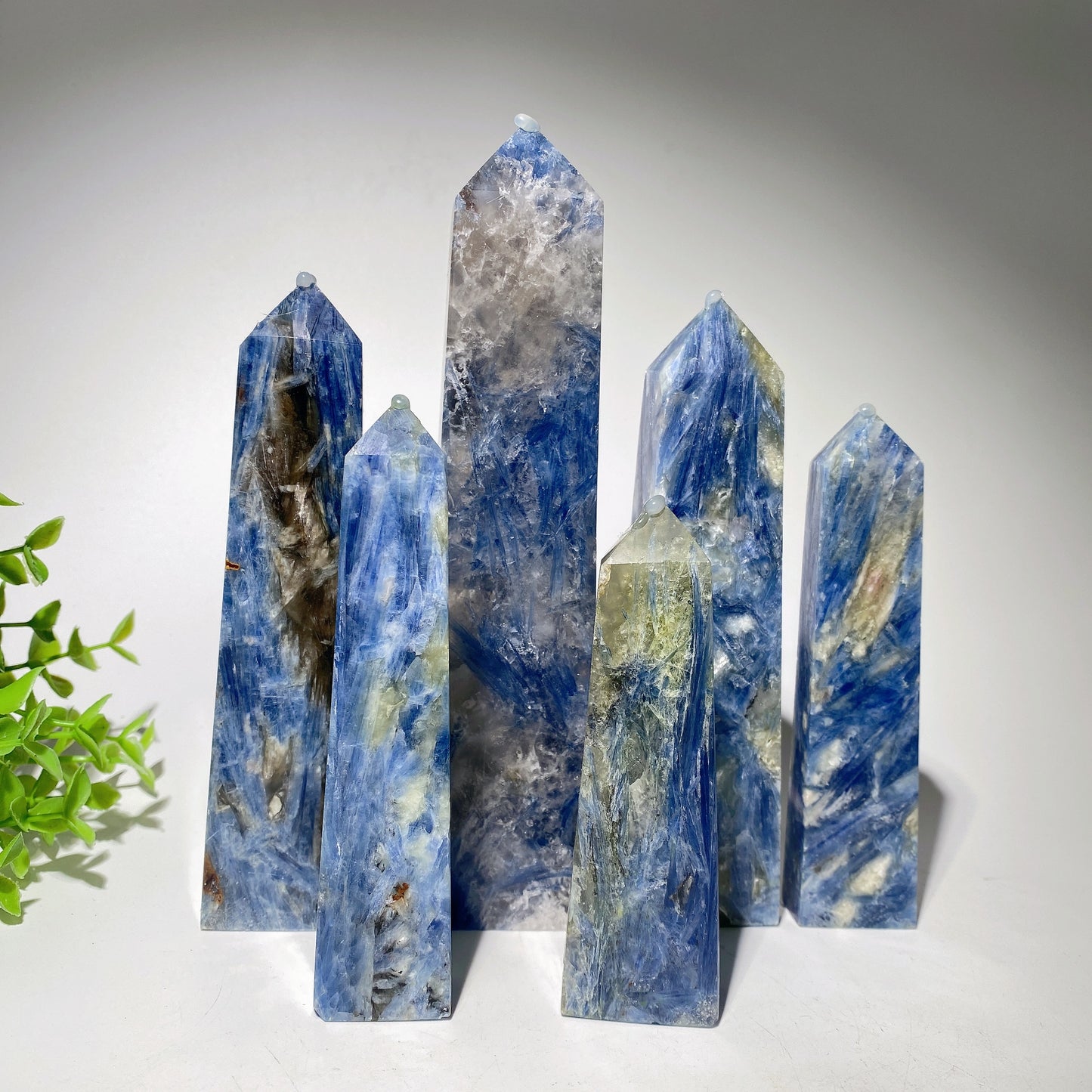 12-25cm Blue Kyanite Tower Bulk Wholesale