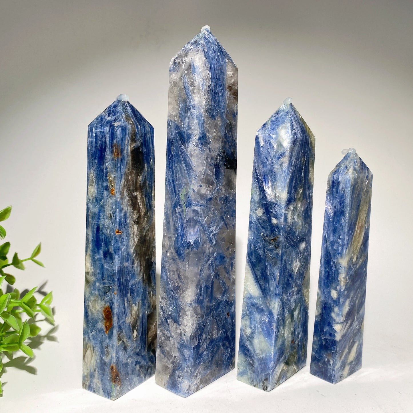 12-25cm Blue Kyanite Tower Bulk Wholesale