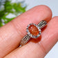 Cooper Silver Plated Arusa Sunstone Ring Crystal Healing Bulk Wholesale