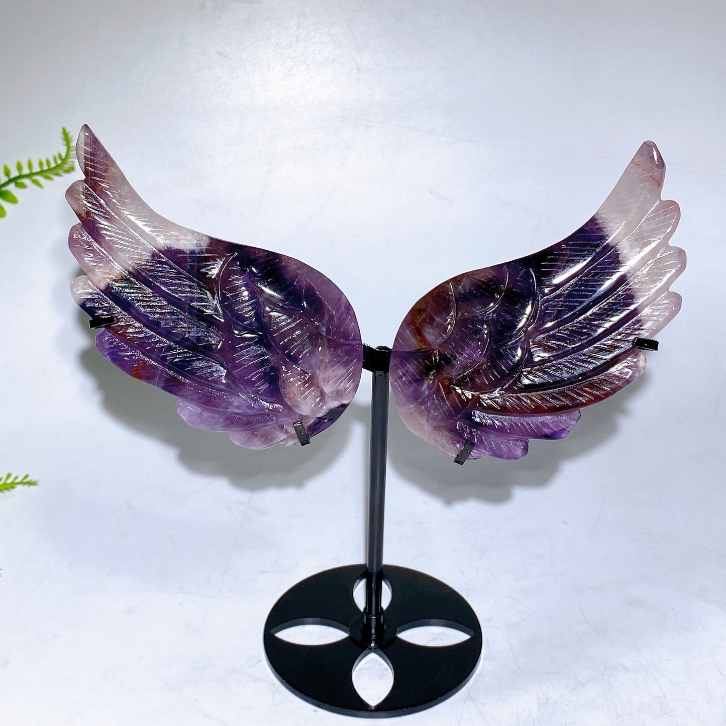 Natural Dream Amethyst Wings with Stand Wholesale