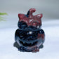 2.4" Crystal Owl Pumpkin Carving for Halloween Wholesale