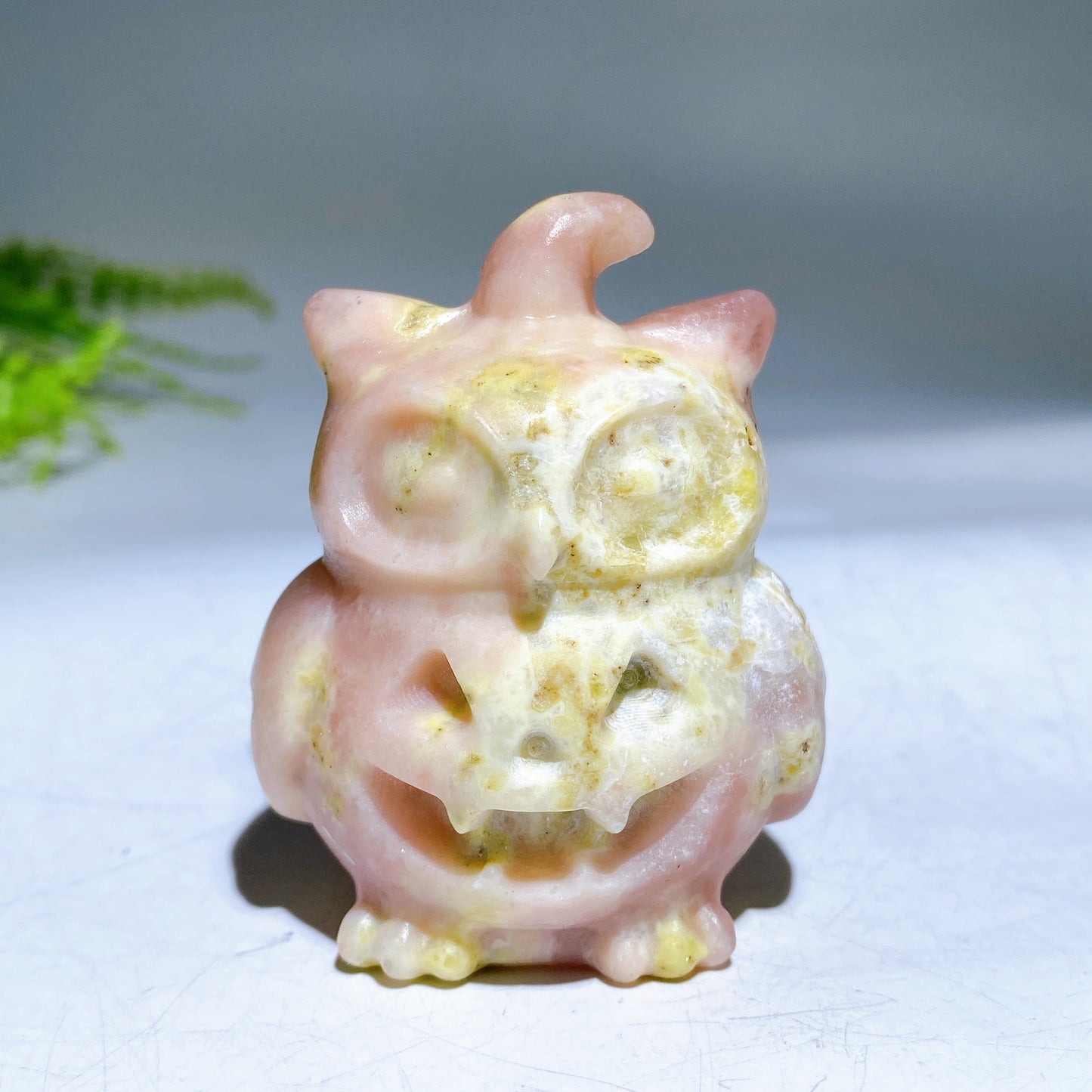 2.4" Crystal Owl Pumpkin Carving for Halloween Wholesale