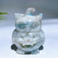 2.4" Crystal Owl Pumpkin Carving for Halloween Wholesale