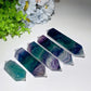 2.3"-5.0" Rainbow Fluorite DT Point Crystal Healing Bulk Wholesale