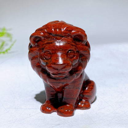 2.3" Crystal Lion Carving Wholesale