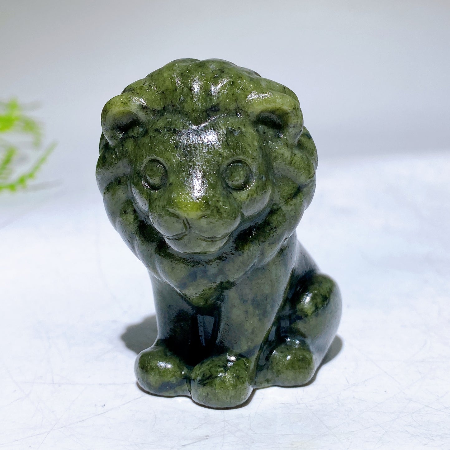 2.3" Crystal Lion Carving Wholesale