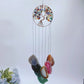 45-60cm Chakra Crystal Chips Life Tree with Colorful Agate Slabs Dreamcatcher Chime Bulk Wholesale