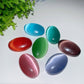 2.0" Mixed Cat's Eye Stone Palm Stone Bulk Wholesale