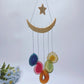 45-60cm Chakra Crystal Chips Life Tree with Colorful Agate Slabs Dreamcatcher Chime Bulk Wholesale