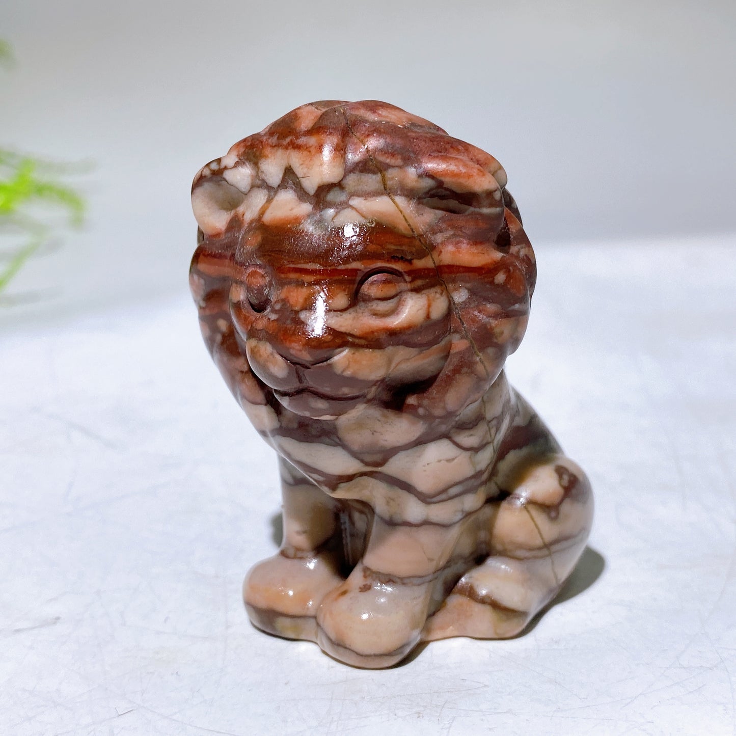 2.3" Crystal Lion Carving Wholesale