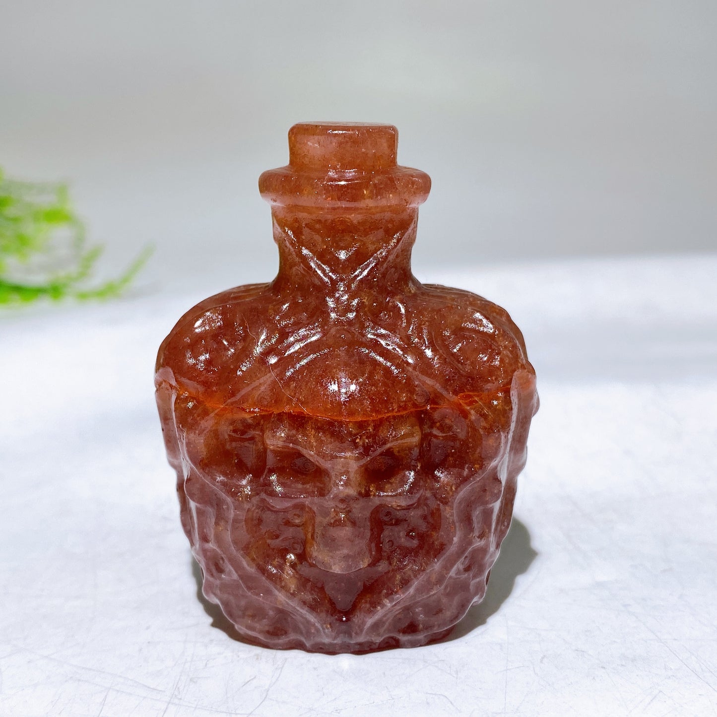 2.4" Crystal Poison Bottle Carving Wholesale