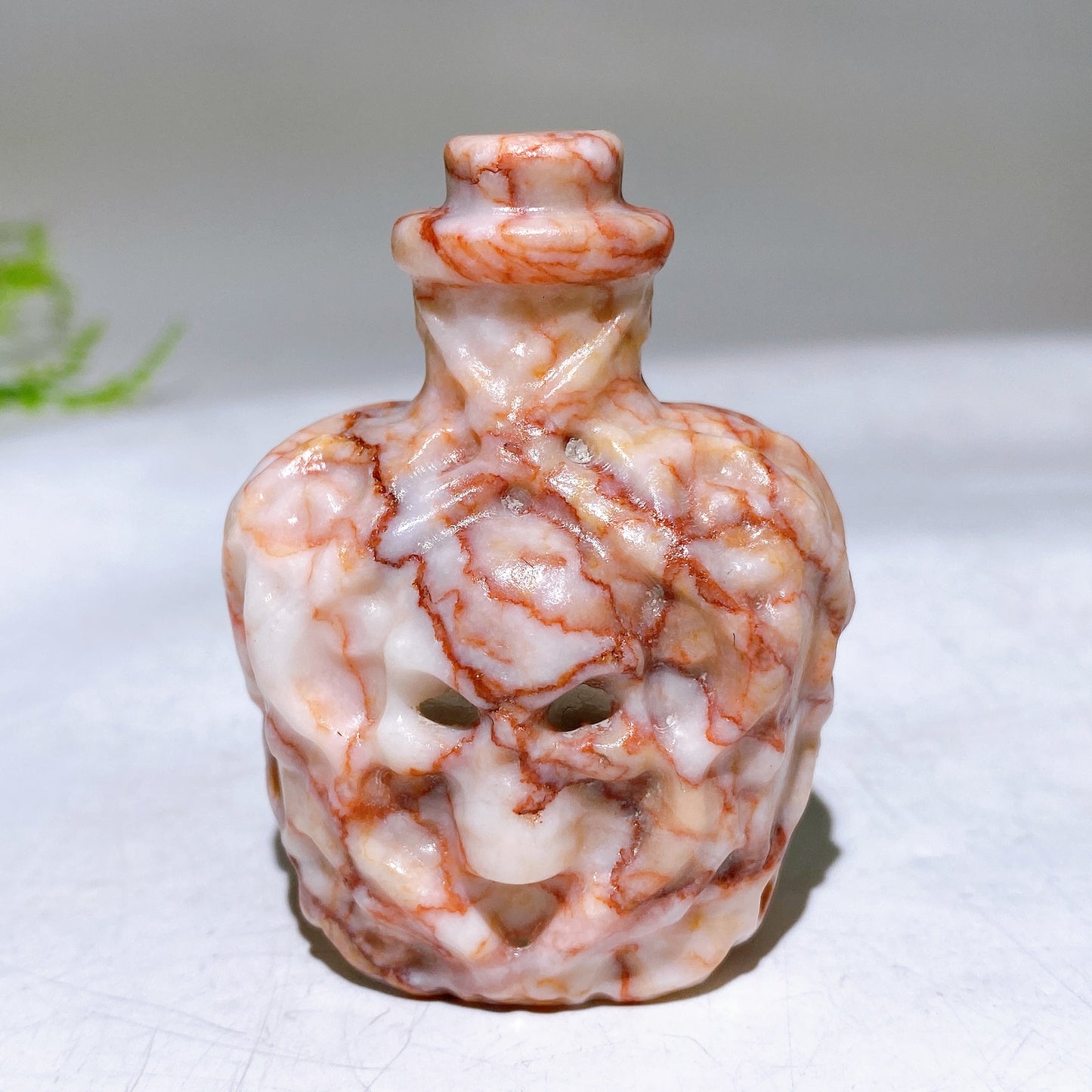 2.4" Crystal Poison Bottle Carving Wholesale