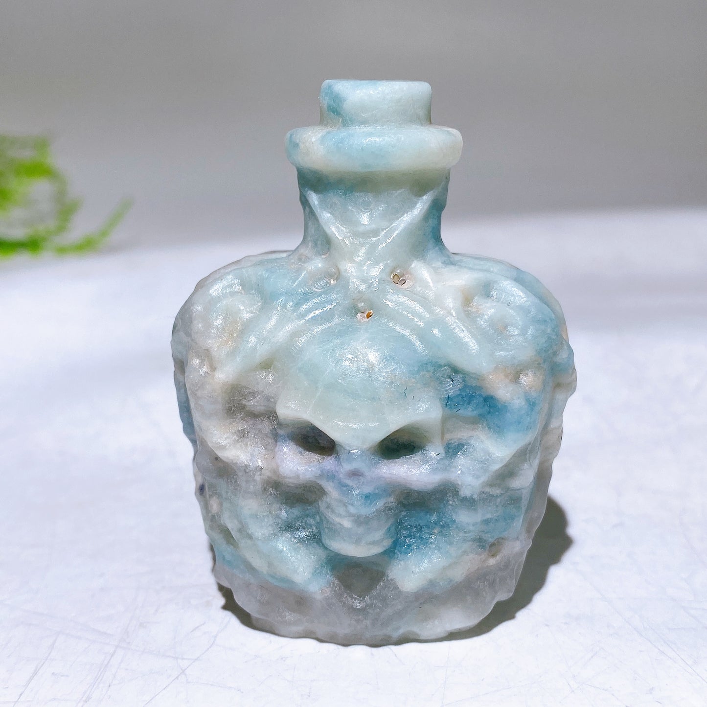 2.4" Crystal Poison Bottle Carving Wholesale