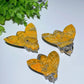 2.1"-2.5" Bumblebee Jasper Bee Carvings Bulk Wholesale