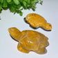 2.0"-2.5" Bumblebee Jasper Turtle Carvings Crystal Healing Bulk Wholesale