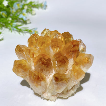 2.4"-2.9" Aura Quartz Citrine Blue Quartz Clusters Free Form Bulk Wholesale