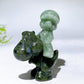 2.9" Crystal Mario Riding Yoshi Carving Wholesale