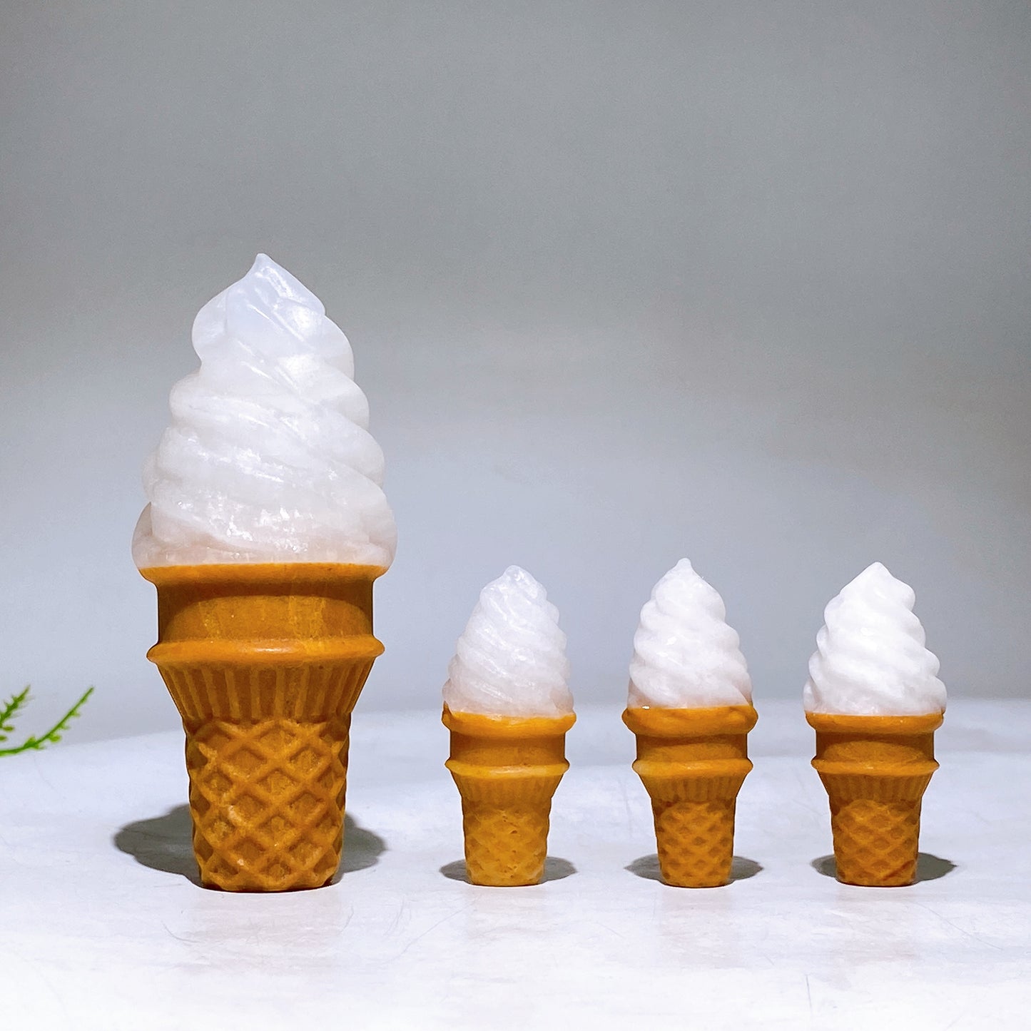 Yellow Jade Icea Cream Carving Wholesale