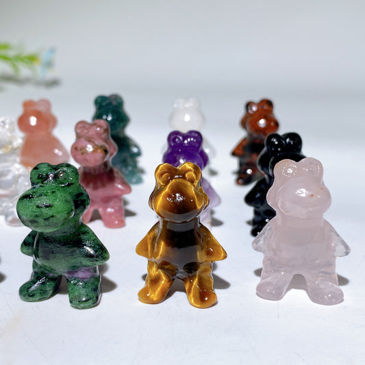 1.1" Mini Crystal Yoxi Carcvings Bulk Wholesale