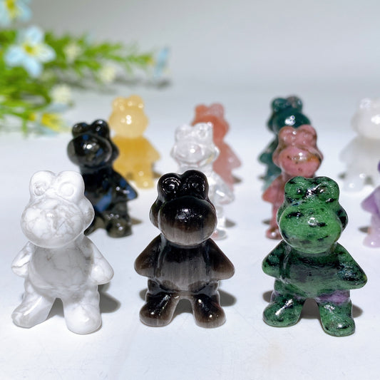 1.1" Mini Crystal Yoxi Carcvings Bulk Wholesale