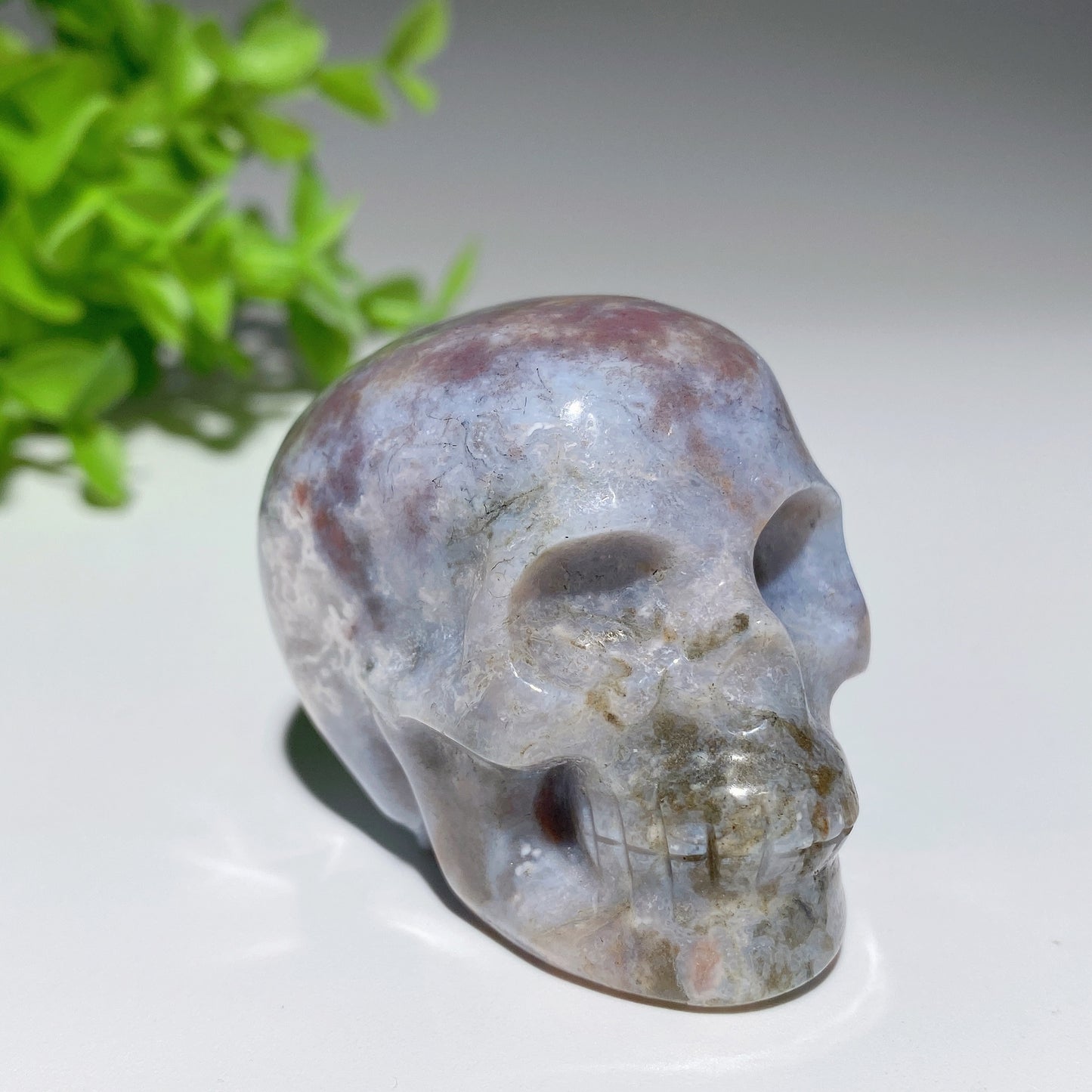 2.0" Mixed Crystal Skull Carvings Bulk Wholesale