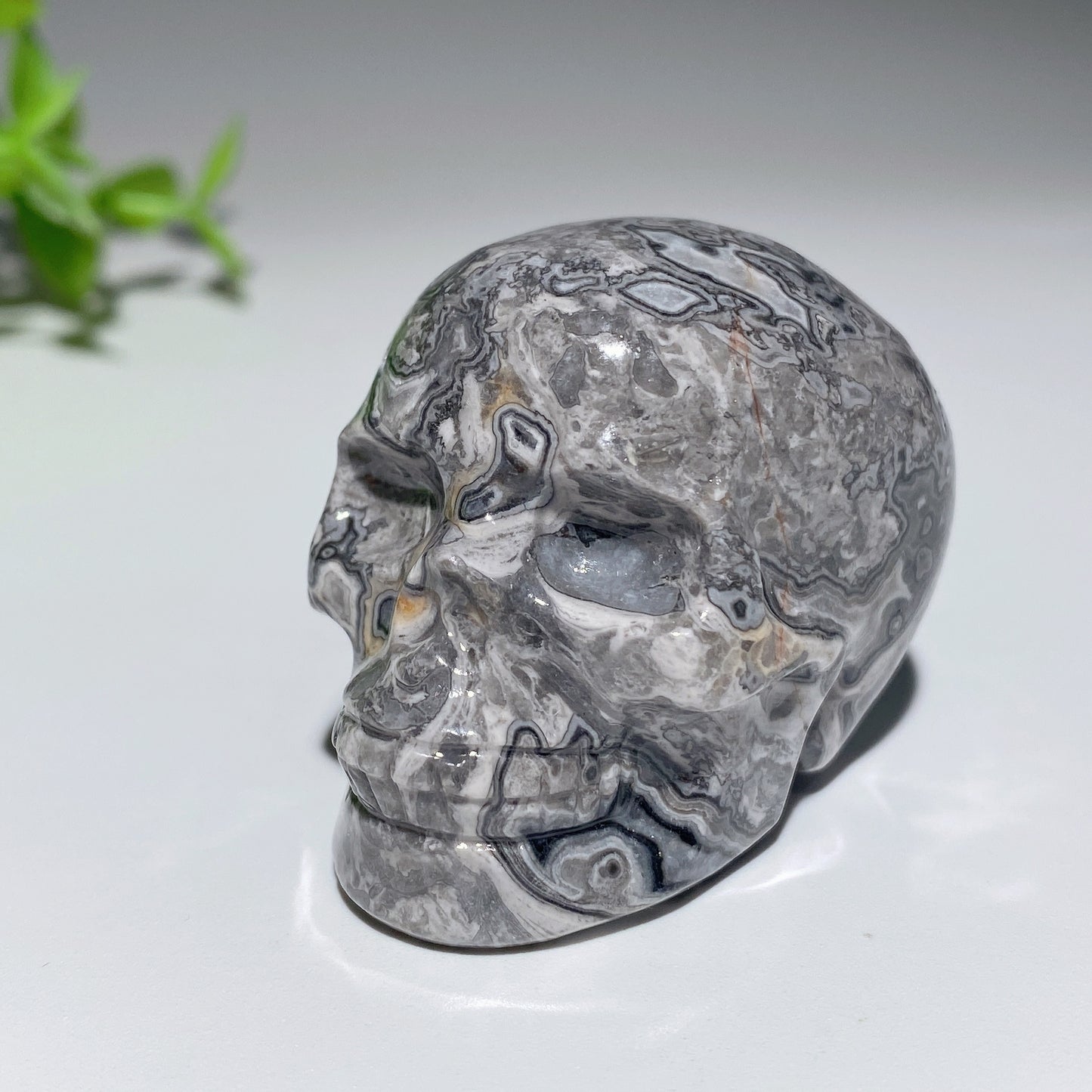 2.0" Mixed Crystal Skull Carvings Bulk Wholesale