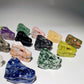 1.5“ Mixed Crystal Dinosaur Skull Carvings Crystal Healing Bulk Wholesale