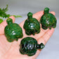 1.9" Natural Emrald Turtle Carving Wholesale