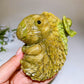 3.8" Lemon Jade Hedgehog Carving Crystal Healing Bulk Wholesale