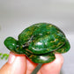 1.9" Natural Emrald Turtle Carving Wholesale