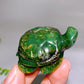 1.9" Natural Emrald Turtle Carving Wholesale