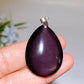 Rainbow Obsidian Drop Pendant Crystal Healing Bulk Wholesale
